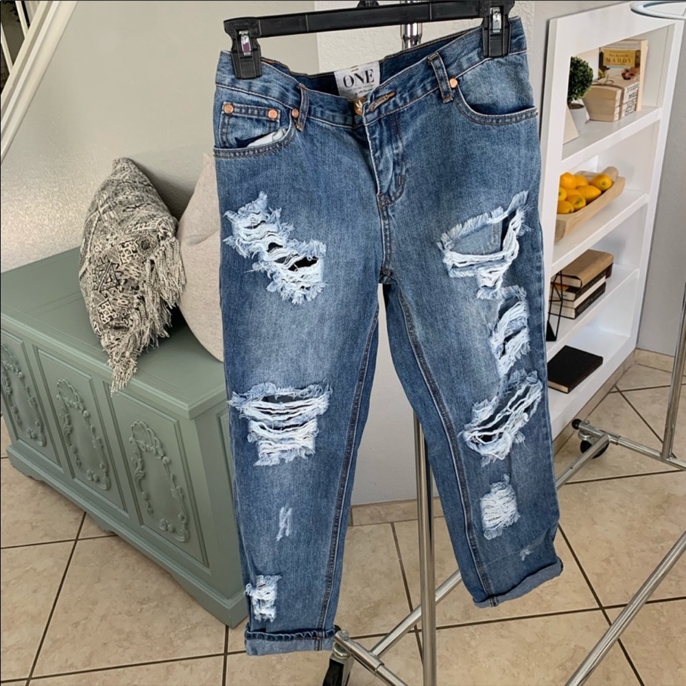 One Teaspoon Jeans awesome baggies size 28